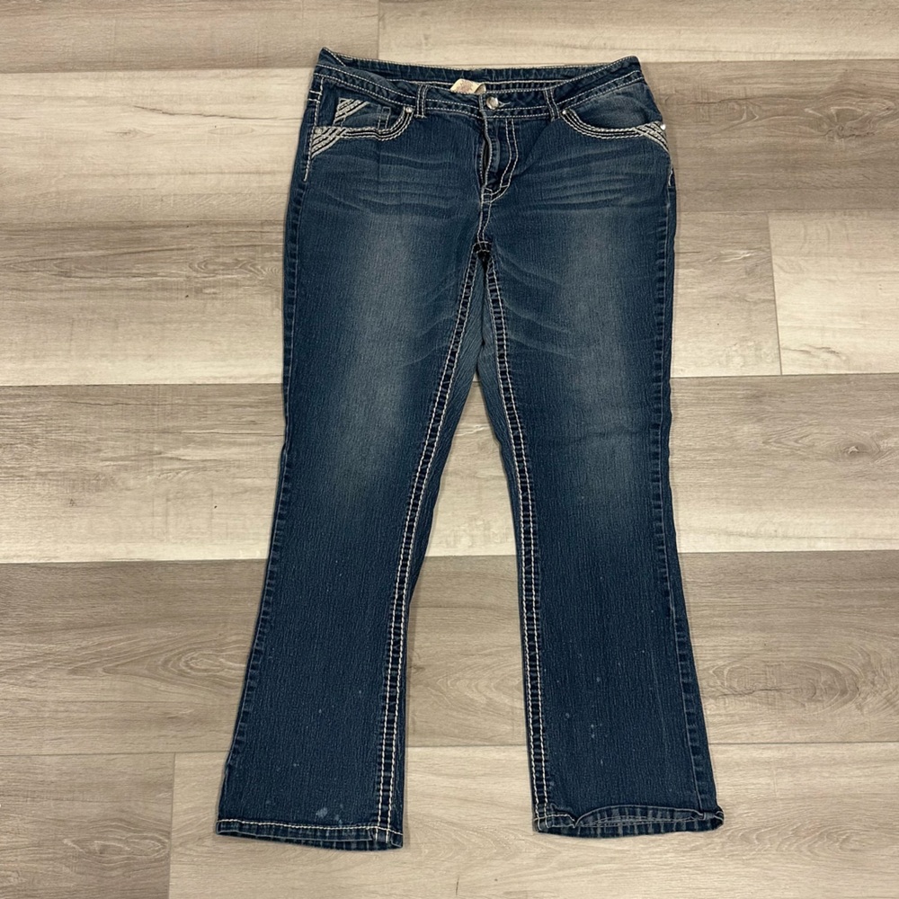 Faded Glory Dark Wash Bootcut Jeans